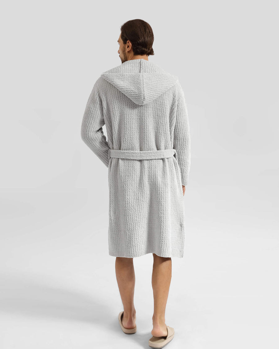 Secondary image of Ribbed Hooded Robe