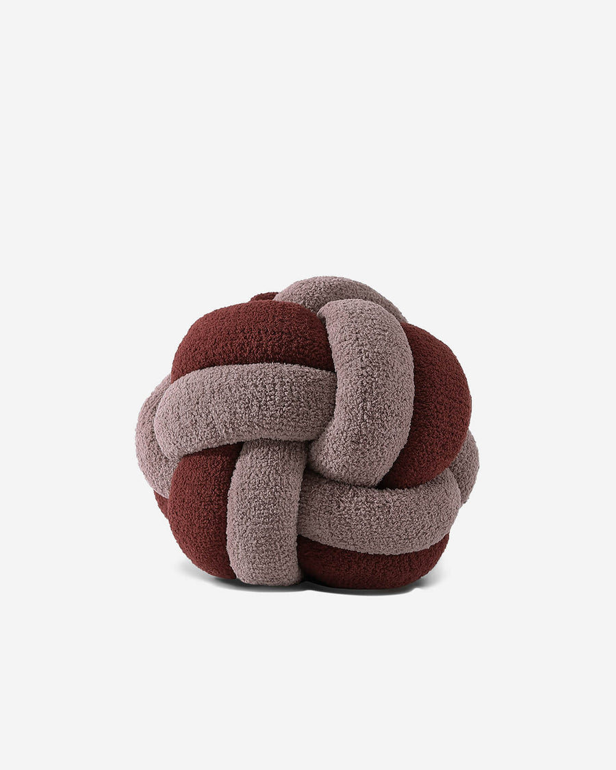 Knot Pillow Rosee - Pomegranate
