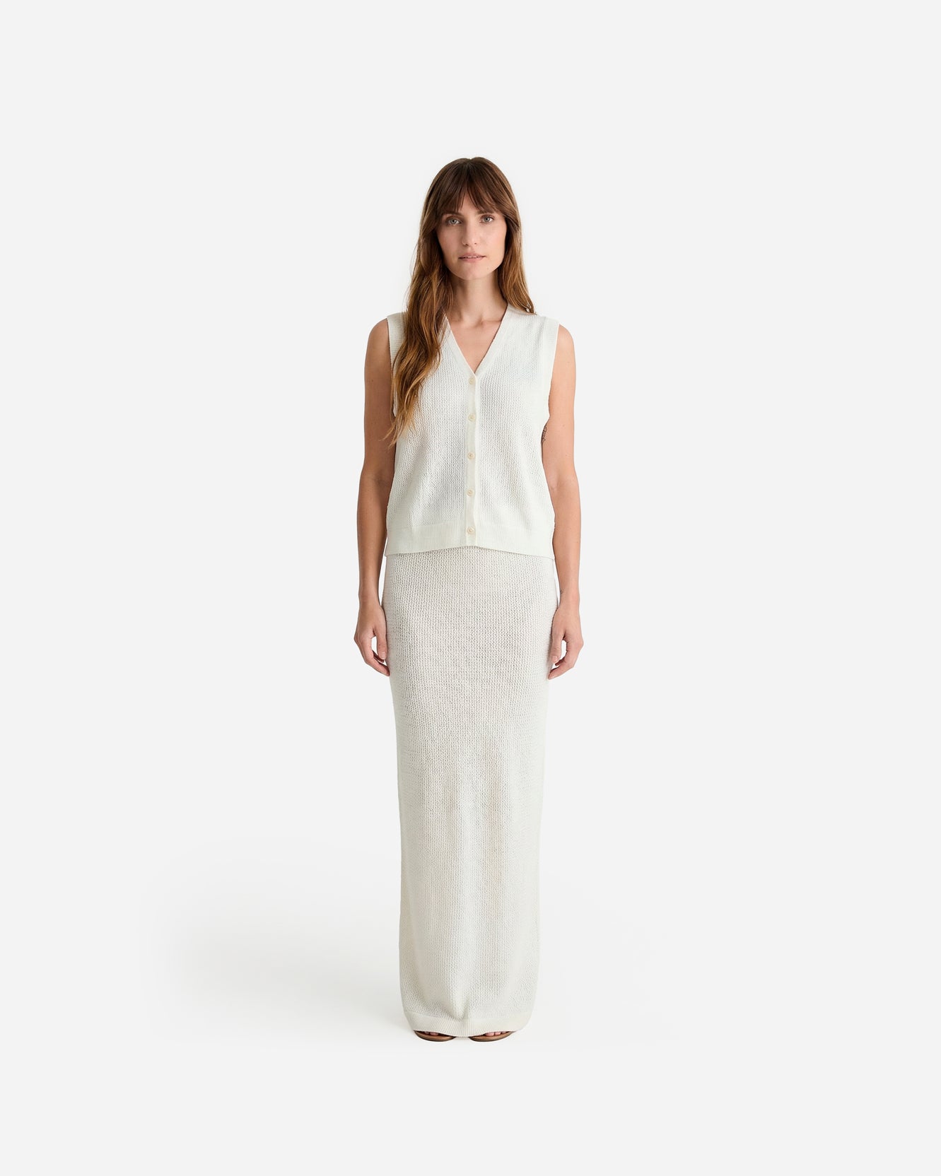 Cloud Cool Crochet Maxi Skirt | Sunday Citizen