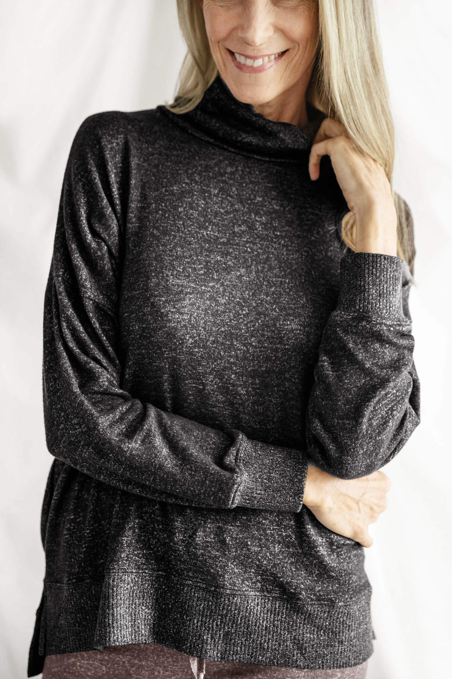 Secondary image of Cosset Relaxed Turtleneck