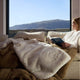 Breathable Faux Fur comforter toffee