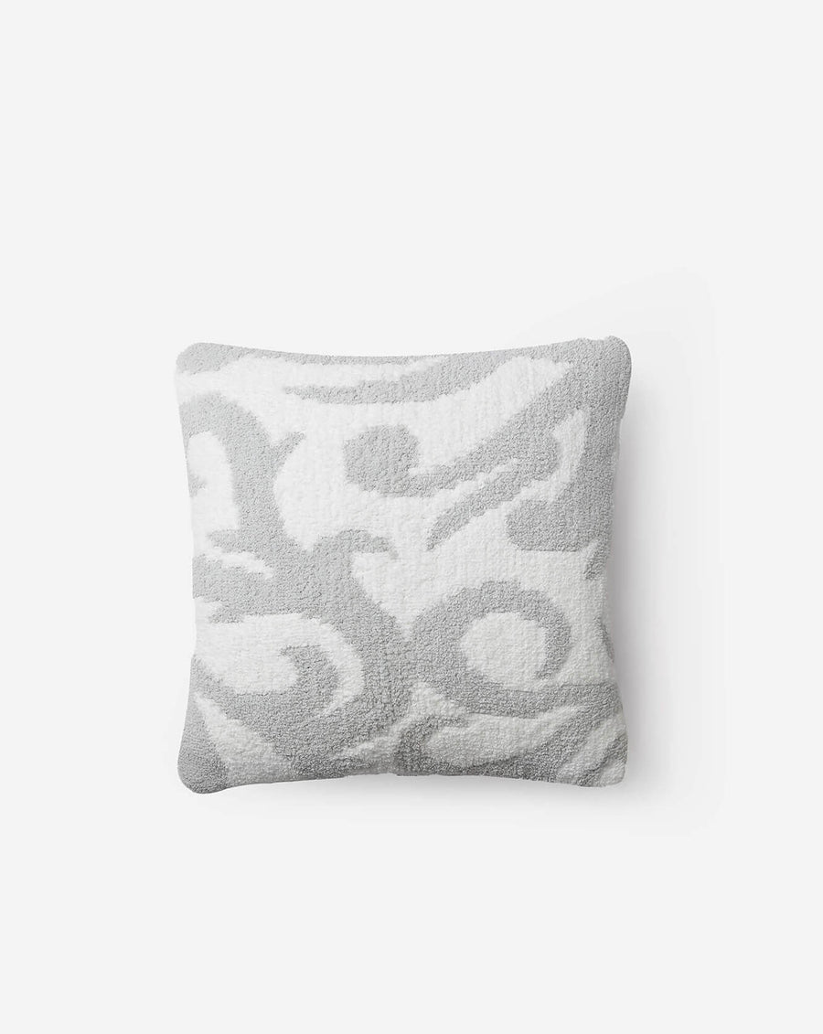Casablanca Throw Pillow Cloud Gray - Off White