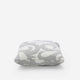 Casablanca Throw Pillow Cloud Gray - Off White