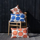 Sunday-Citizen_Decler-Small-Lumbar-Pillow_ Cinnamon Stick Koi Baritone Blue