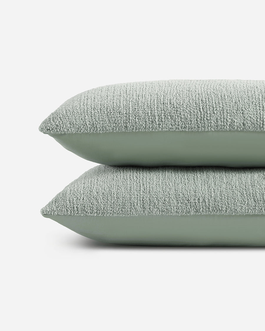 Snug + Bamboo Sham Set Sage