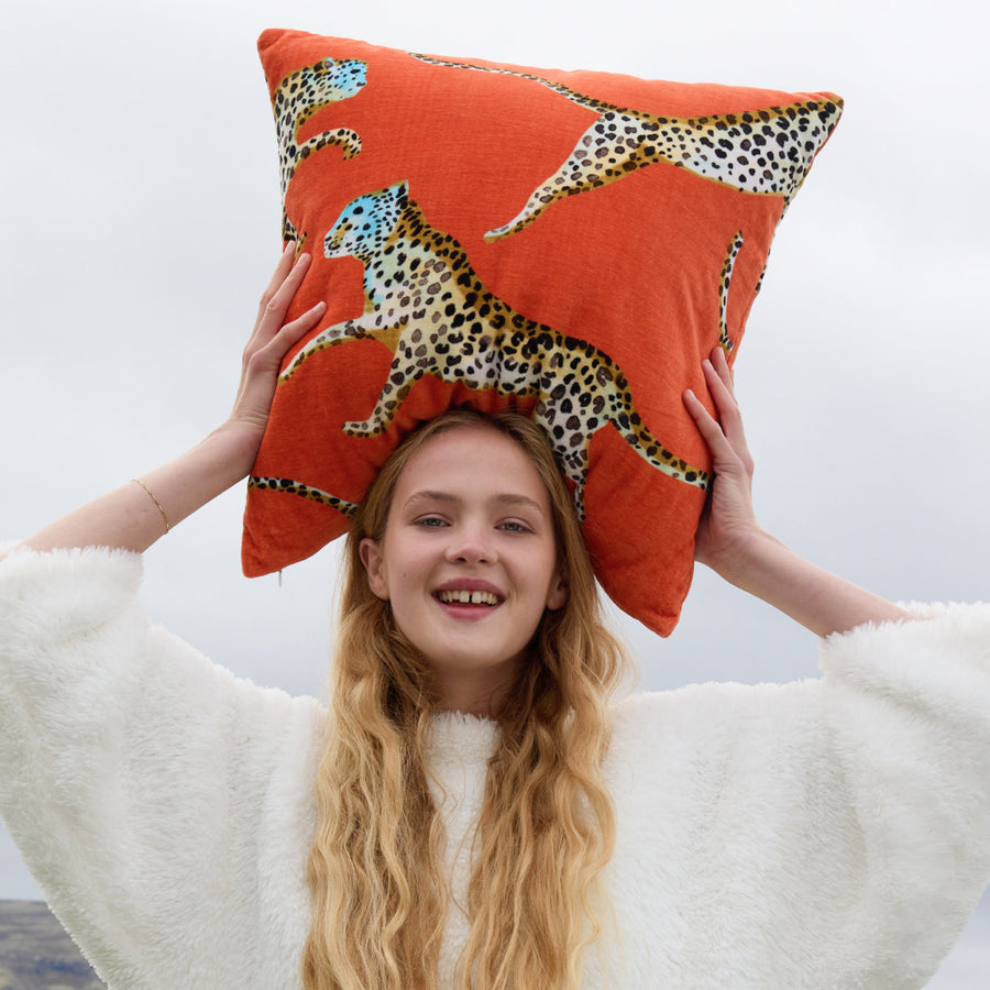 Sunday-Citizen_Leaping-Small-Leopard-Throw-Pillow Koi 