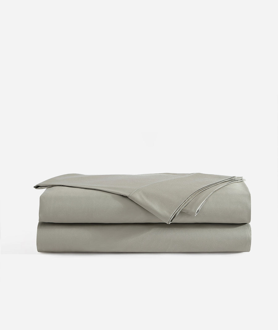 Natural Premium Bamboo Fitted Sheet Boulder