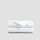 Premium Bamboo Fitted Sheet Clear White
