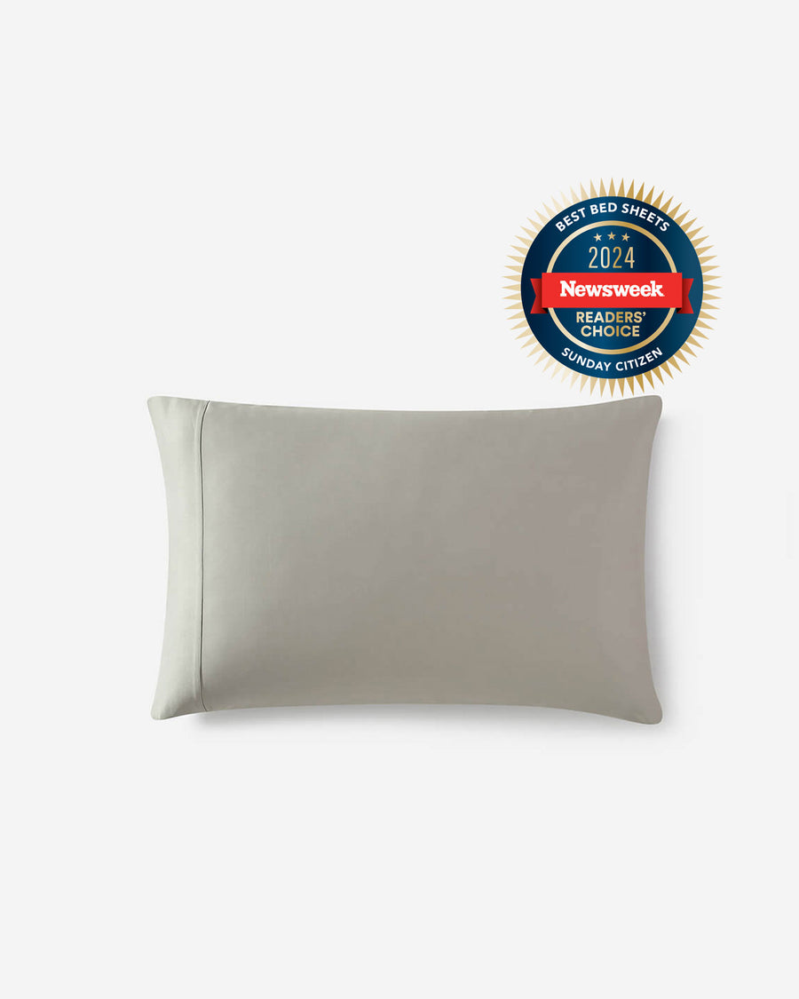Natural Premium Bamboo Pillowcase Set Boulder