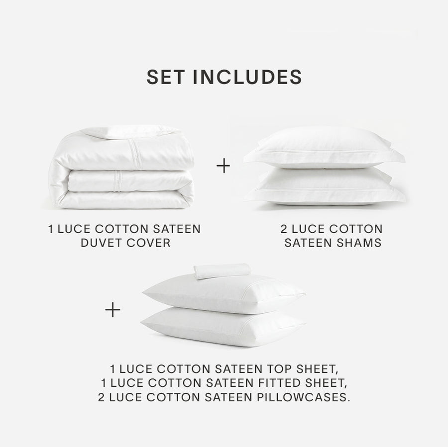 Luce Cotton Sateen Move In Bundle