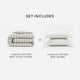 Salvia Reversible Cotton Mist  Move-in bundle Light Sage - Off White