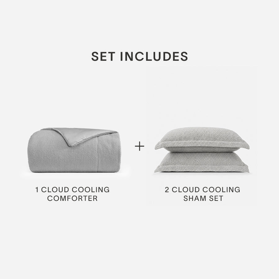 Cloud Cooling Comforter Bundle