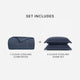 Sunday Citizen Cloud Cool Cooling Comforter Bundle Midnight