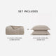 Cloud Cool Cooling Comforter Bundle Taupe