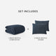 Sunday Citizen Snug Waffle Bundle in Midnight