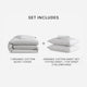 Sunday Citizen Organic Cotton Duvet Move In Cover Gray
