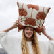Sunday-Citizen_Palm-Leaf-Emb-Throw-Pillow Sienna - Off White