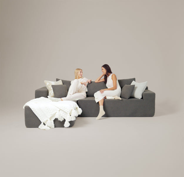 Cypress Left-Side Chaise Module Dark Gray
