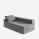 Cypress Left Corner Module Dark Gray