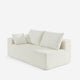 Cypress Left Corner Module White
