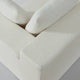 Cypress Left Corner Module White