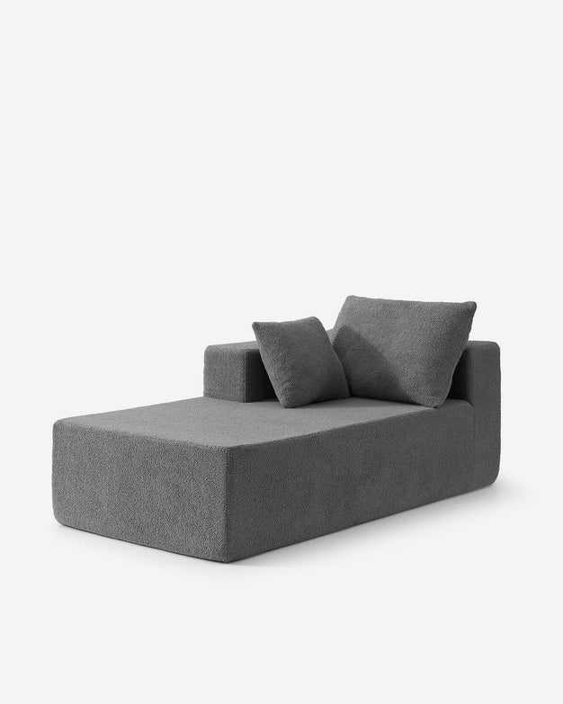 Cypress Left-Side Chaise Module Dark Gray