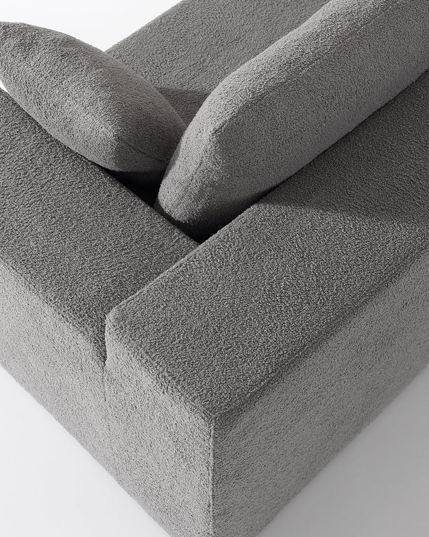 Cypress Left Corner Module Dark Gray