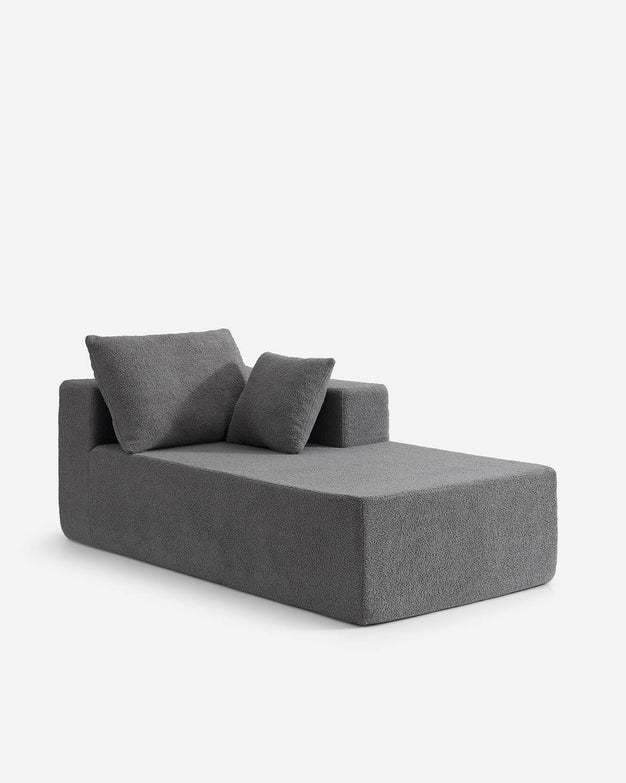 Cypress Right-Side Chaise Module Dark Gray