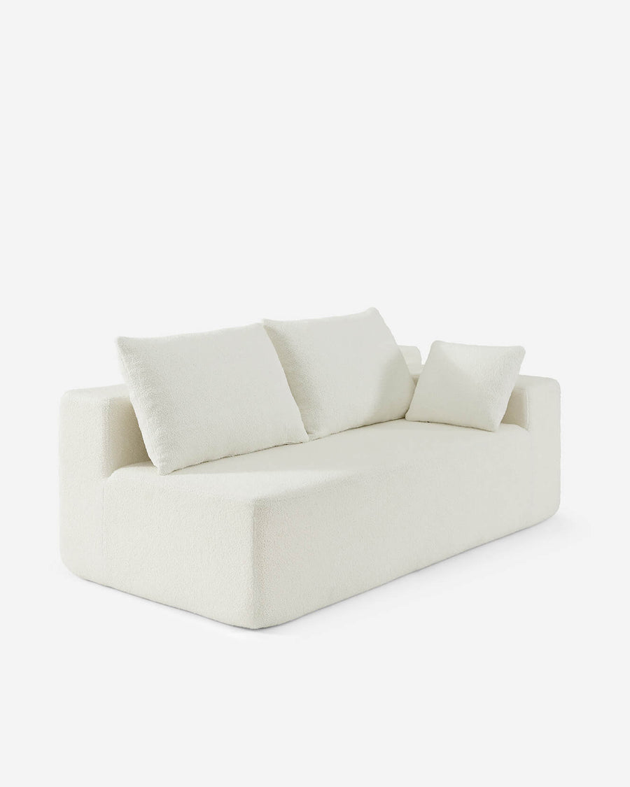 Cypress Right Corner Module White