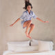 Woven Cotton Short PJ Set Light Blue