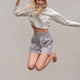 CloudCool Crochet Pants Off White