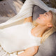 CloudCool Crochet Dress Off White