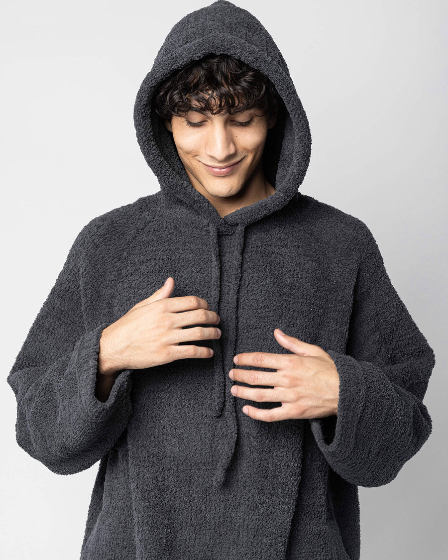 Royal Comfort Premium Snug Hoodie Nightwear Reversible Fleece