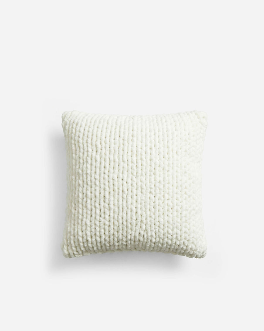 Image of Snug Chunky Knit Throw Pillow