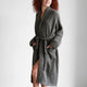 Snug Waffle Robe Granite