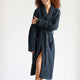 Snug Waffle Robe Midnight