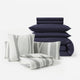 Silky-Lyocell-Cloud-Silque-Woodland-Bundle Baritone Blue - Pearl Grey