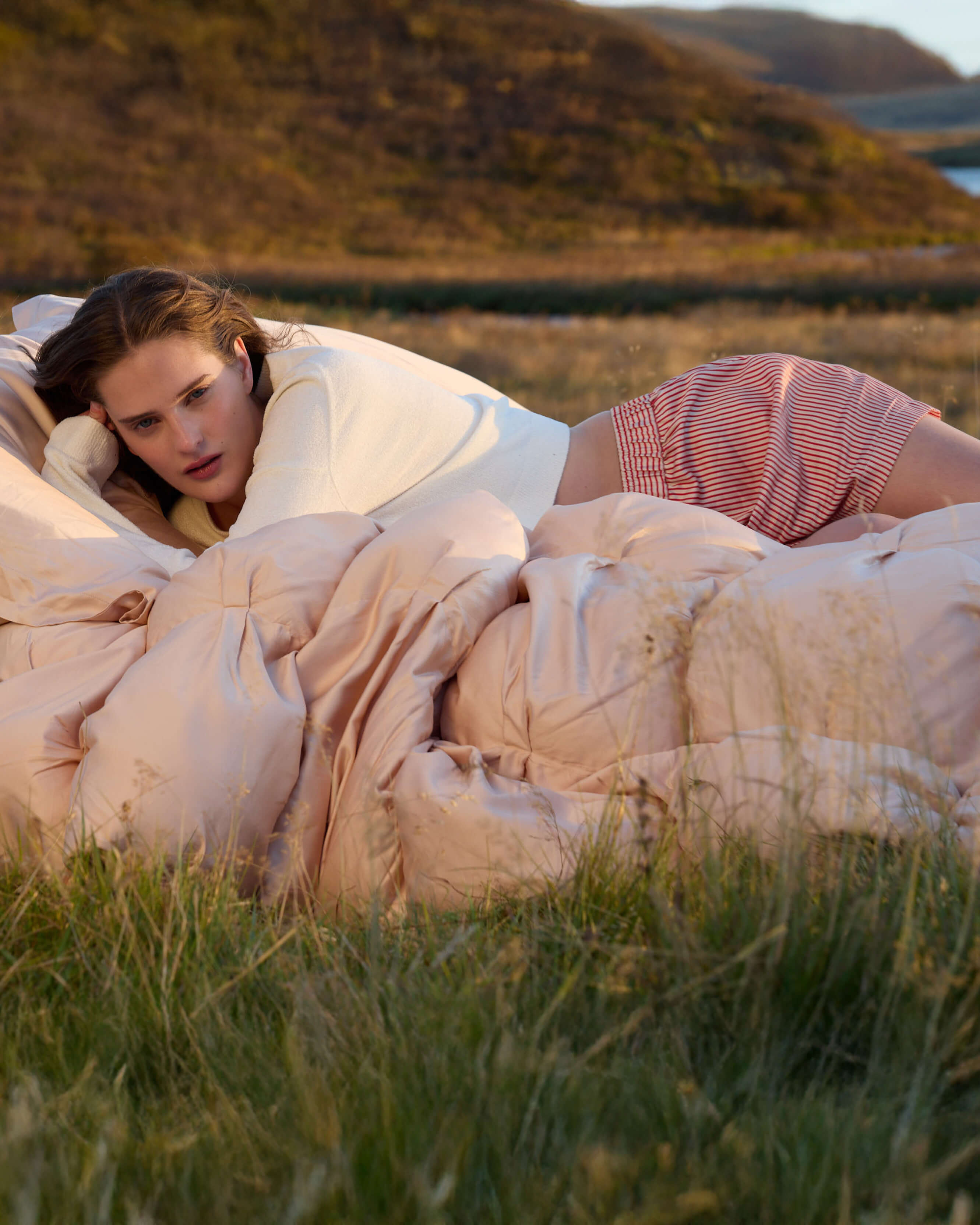 Silky-Lyocell-Striped-Boxer-Shorts red white