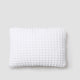 Snug Waffle Mini Pillow Clear White