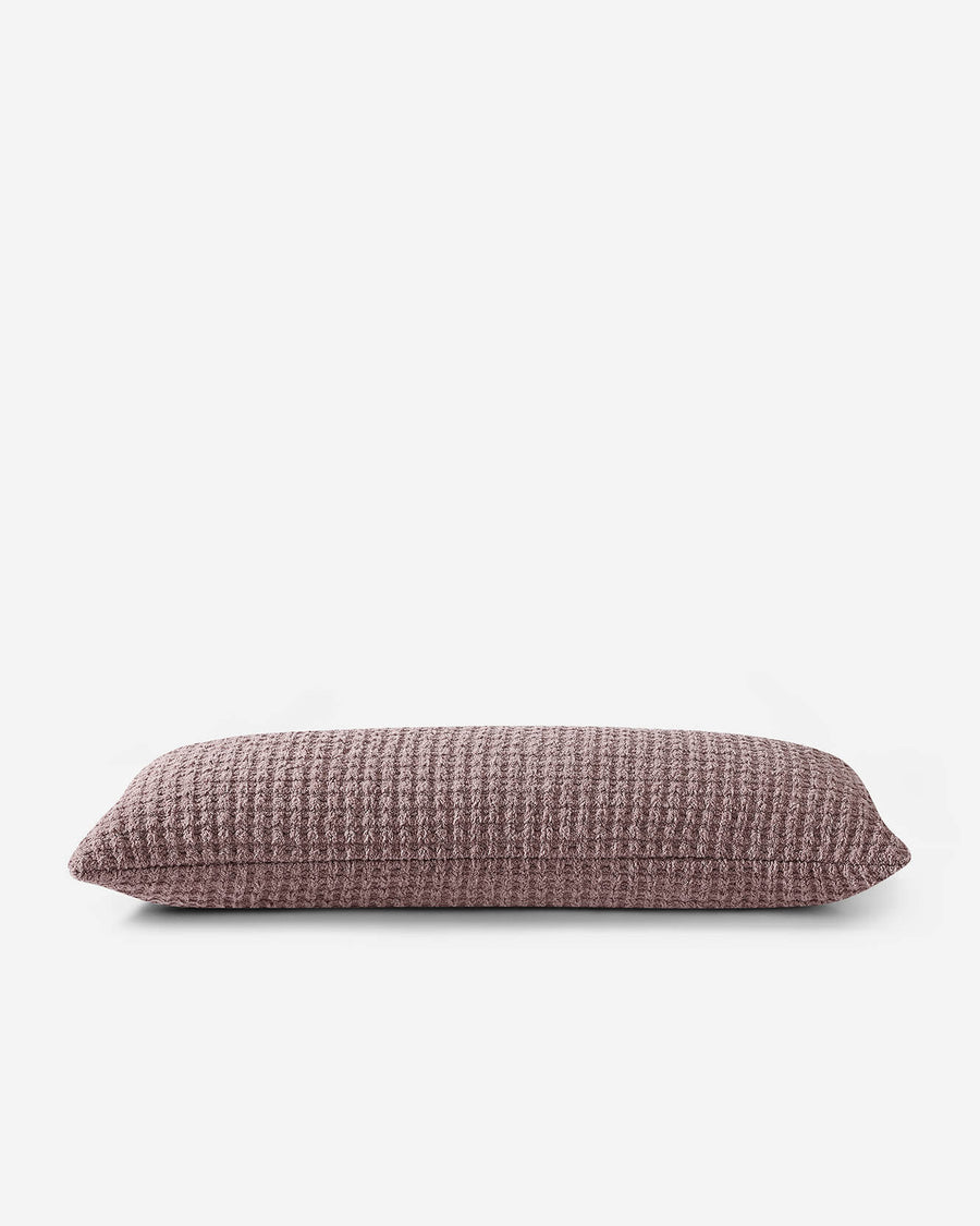 Secondary image of Snug Waffle Lumbar Pillow