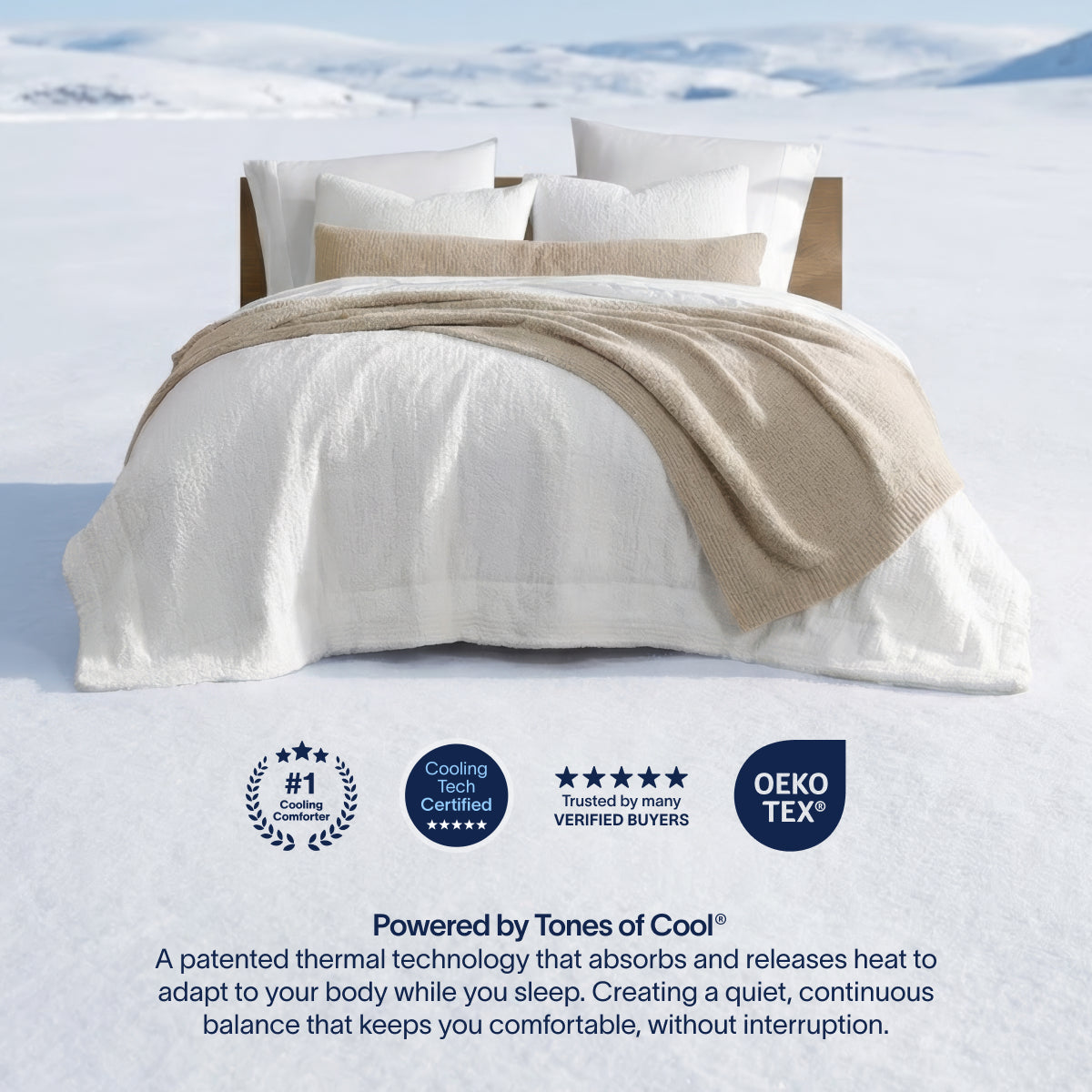Snug Cooling Comforter – Sunday Citizen