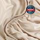 Natural Premium Bamboo Fitted Sheet Blush