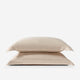 Natural Premium Bamboo Sham Set Blush