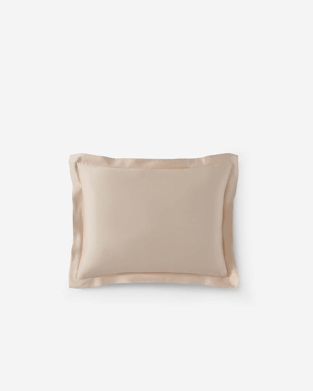 Natural Premium Bamboo Sham Set Blush