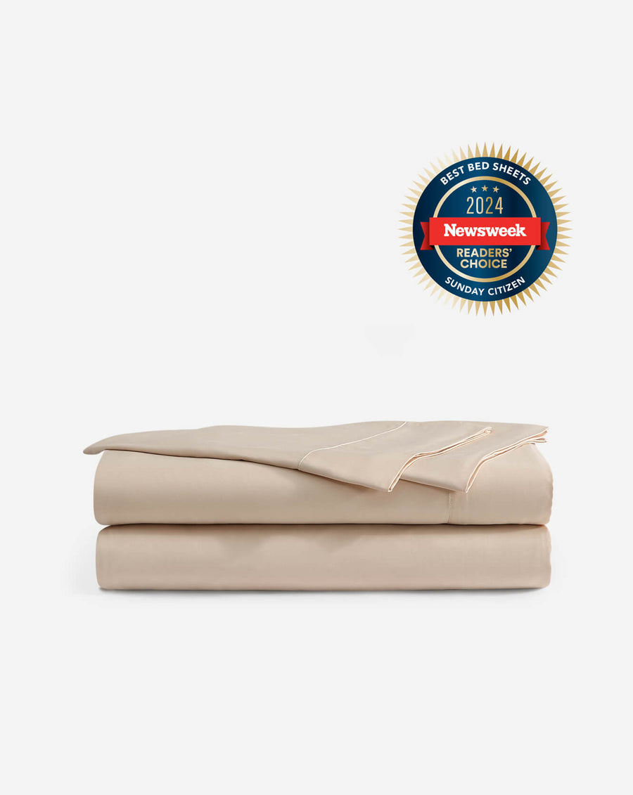 Natural Premium Bamboo Pillowcase Set Blush