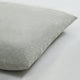 Extra Large Teddy Floor Pillow Light Gray