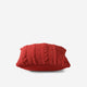 Braided Throw Pillow Rouge