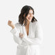 Butter Modal Robe Clear White
