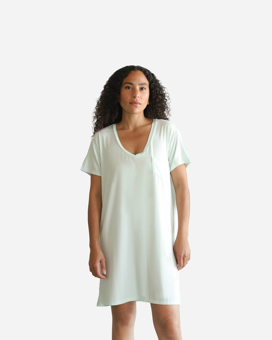 Butter Modal Sleep Shirt Mint