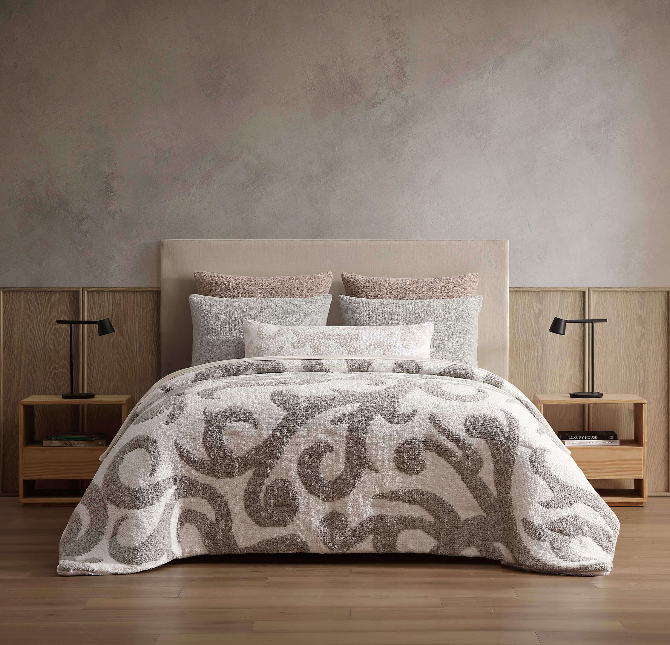Sunday Citizen Casablanca Comforter Cloud Gray - Off White